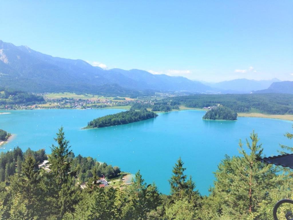 Kunterbunt Seehaus Appartement Faak am See Buitenkant foto